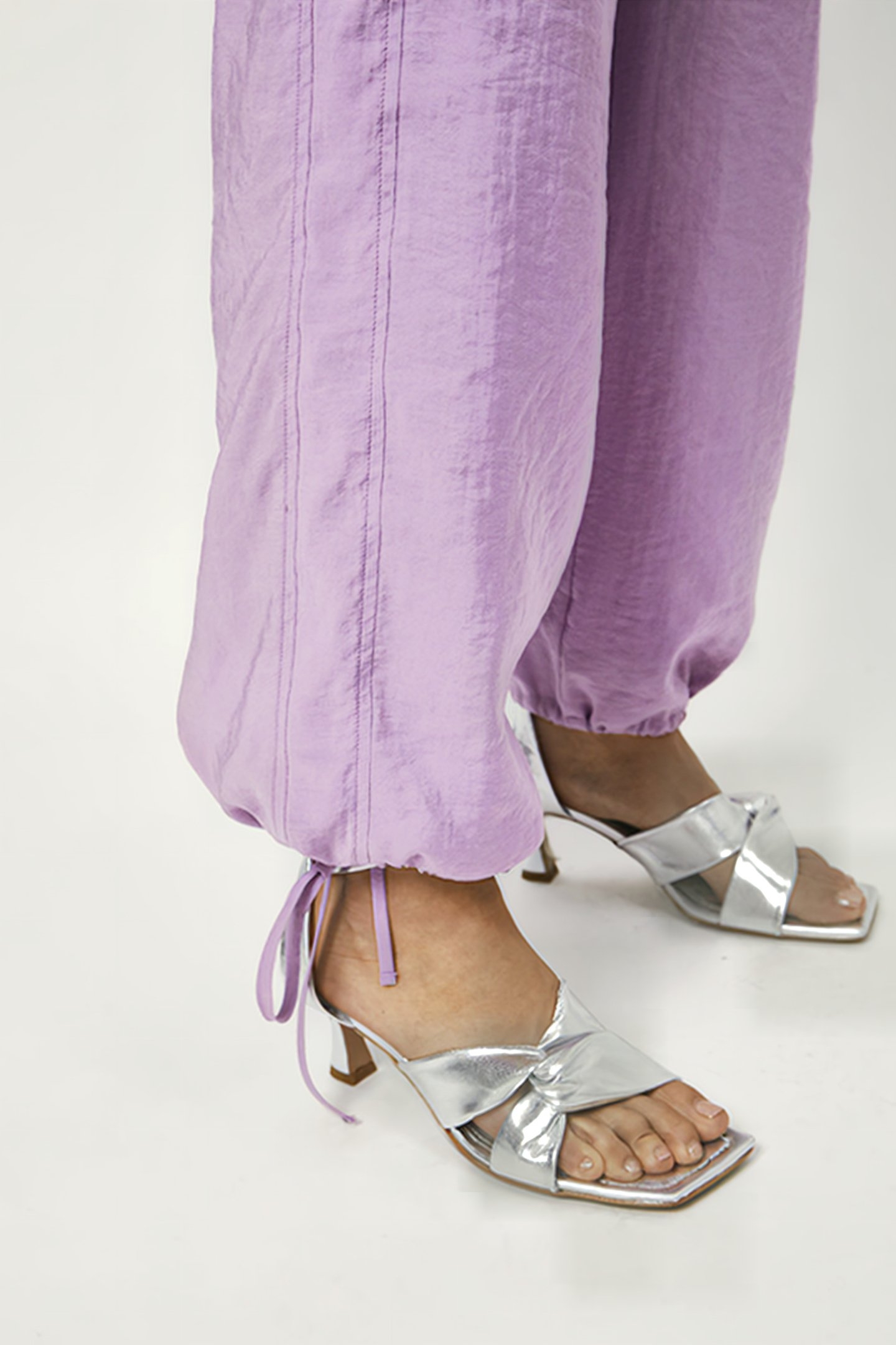 AESTHETIC PARACHUTE PANTS FONDANT PINK 7