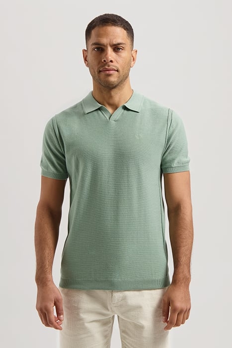 DS_MERCURY SHORT SLEEVE POLO LILY PAD 1