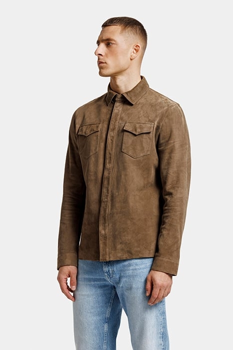 ROBERT OVERSHIRT DEEP CLAY 1