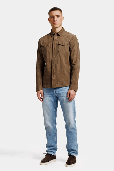 ROBERT OVERSHIRT DEEP CLAY 2