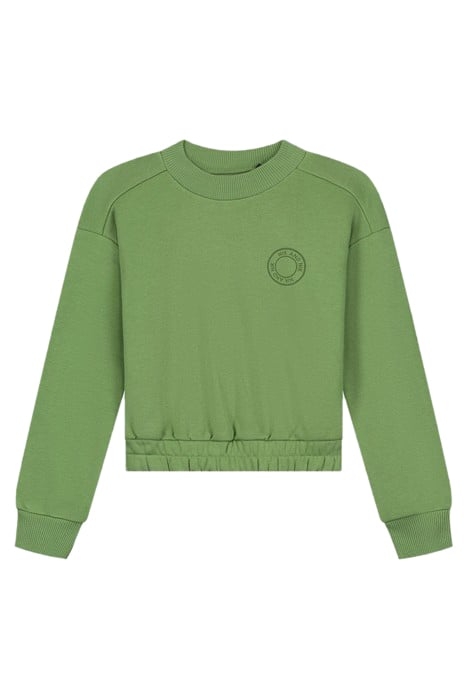 JOAN SWEATER FERN GREEN 1