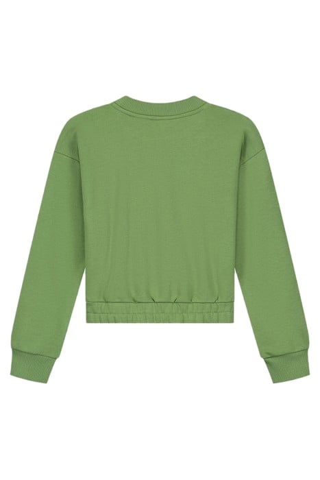 JOAN SWEATER FERN GREEN 2