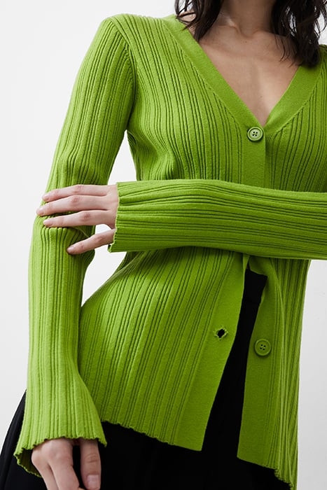 LEONORA L/S CARDIGAN WASABI 5