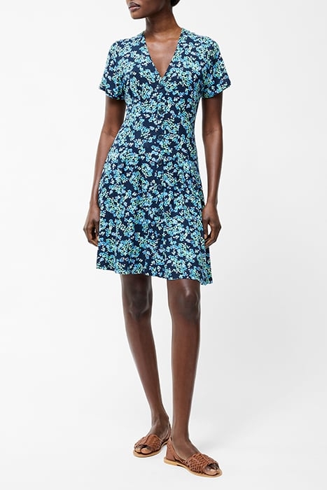 BENEDETTA FLIPPY DRESS MIDNIGHT BLUE MLT 3