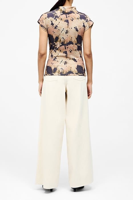 AVA RUCHED TOP MOCHA MOUSSE/CHOC 3