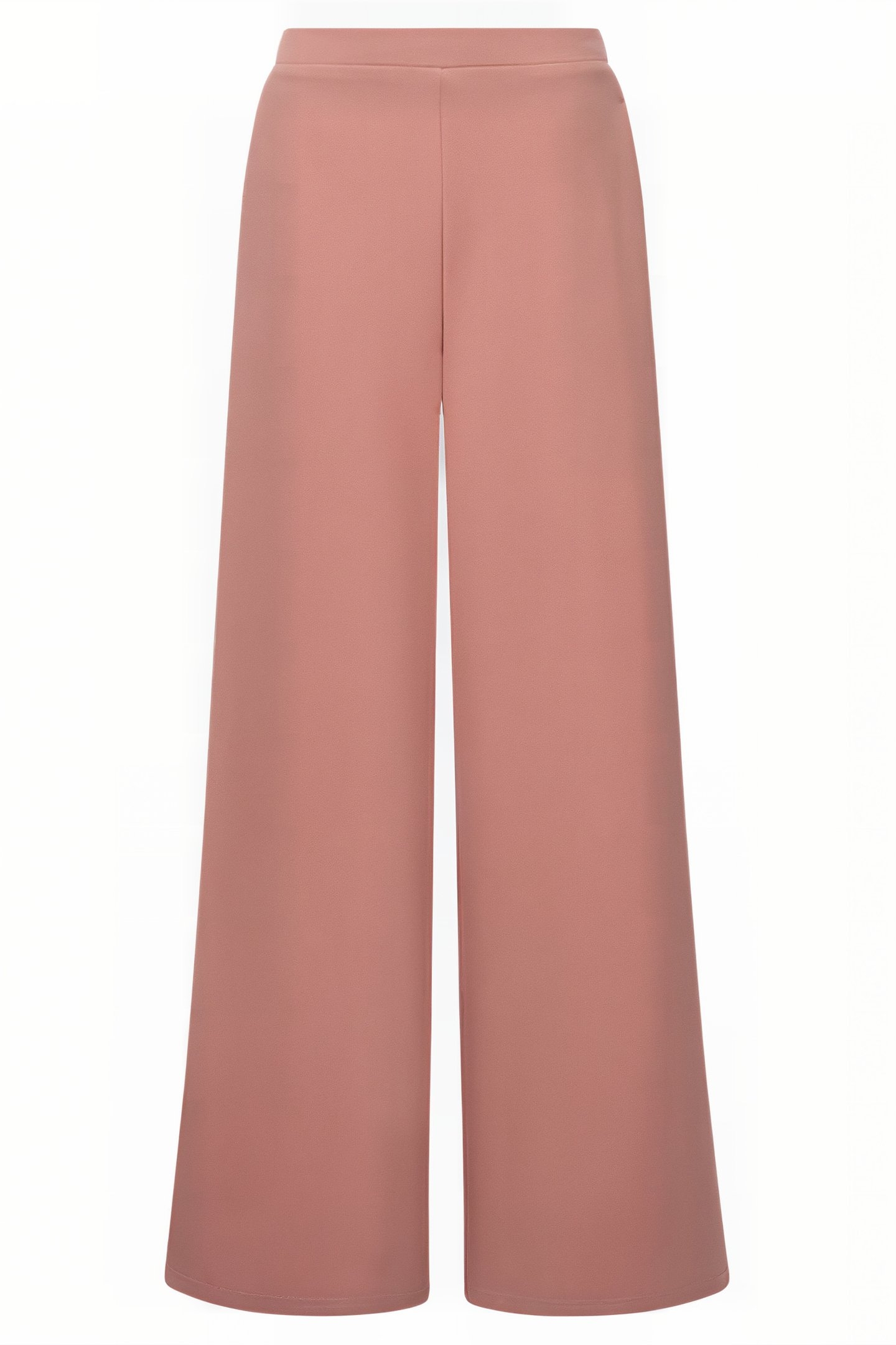 CREPE WIDE LEG STRIPE MOCHA MOOSE/SUM WHT 1