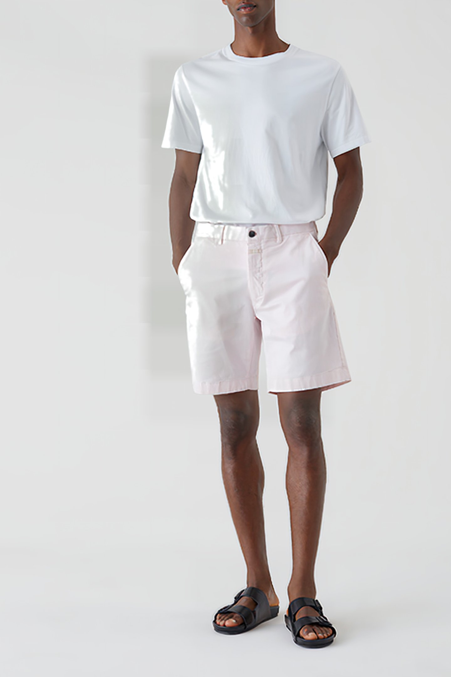 CLASSIC CHINO SHORTS SHORTS PINK HYDRANGEA 1