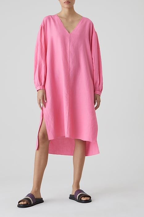 PUFF SLEEVE DRESS DRESSES PINK LILIES 1