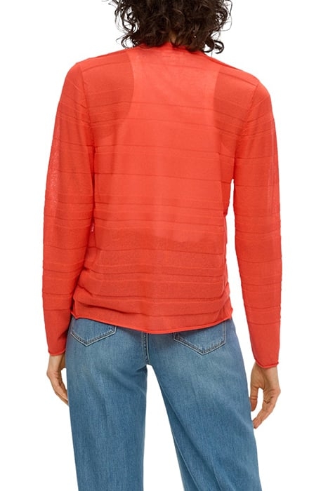 S.OLIVER CARDIGAN RED-CORAL 2