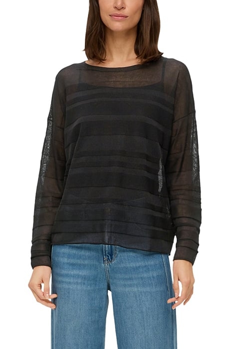 S.OLIVER PULLOVER BLACK 1