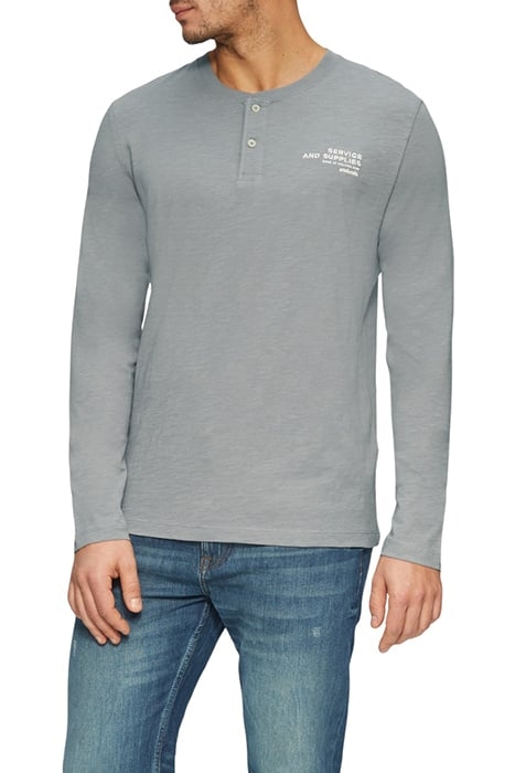 S.OLIVER T-SHIRTS GREY/BLACK 1