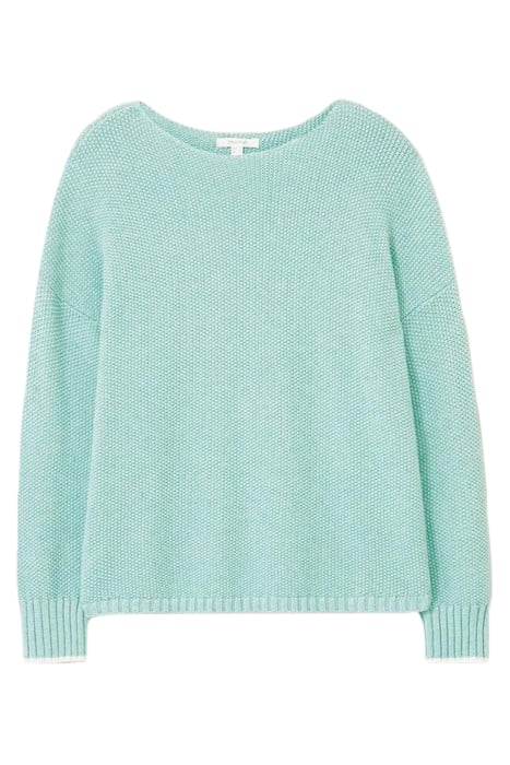 SOUTHBANK JUMPER LIGHT TEAL 2