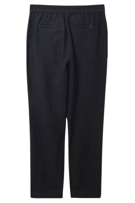 ROWENA LINEN TROUSER PURE BLACK 3