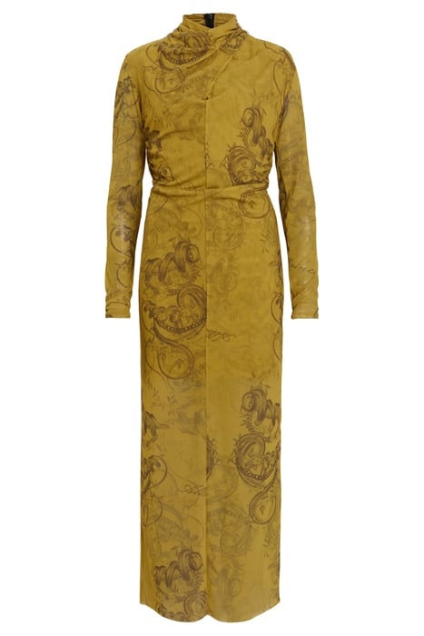 TIA MESH DRESS HELENA GOLD YELLOW 3