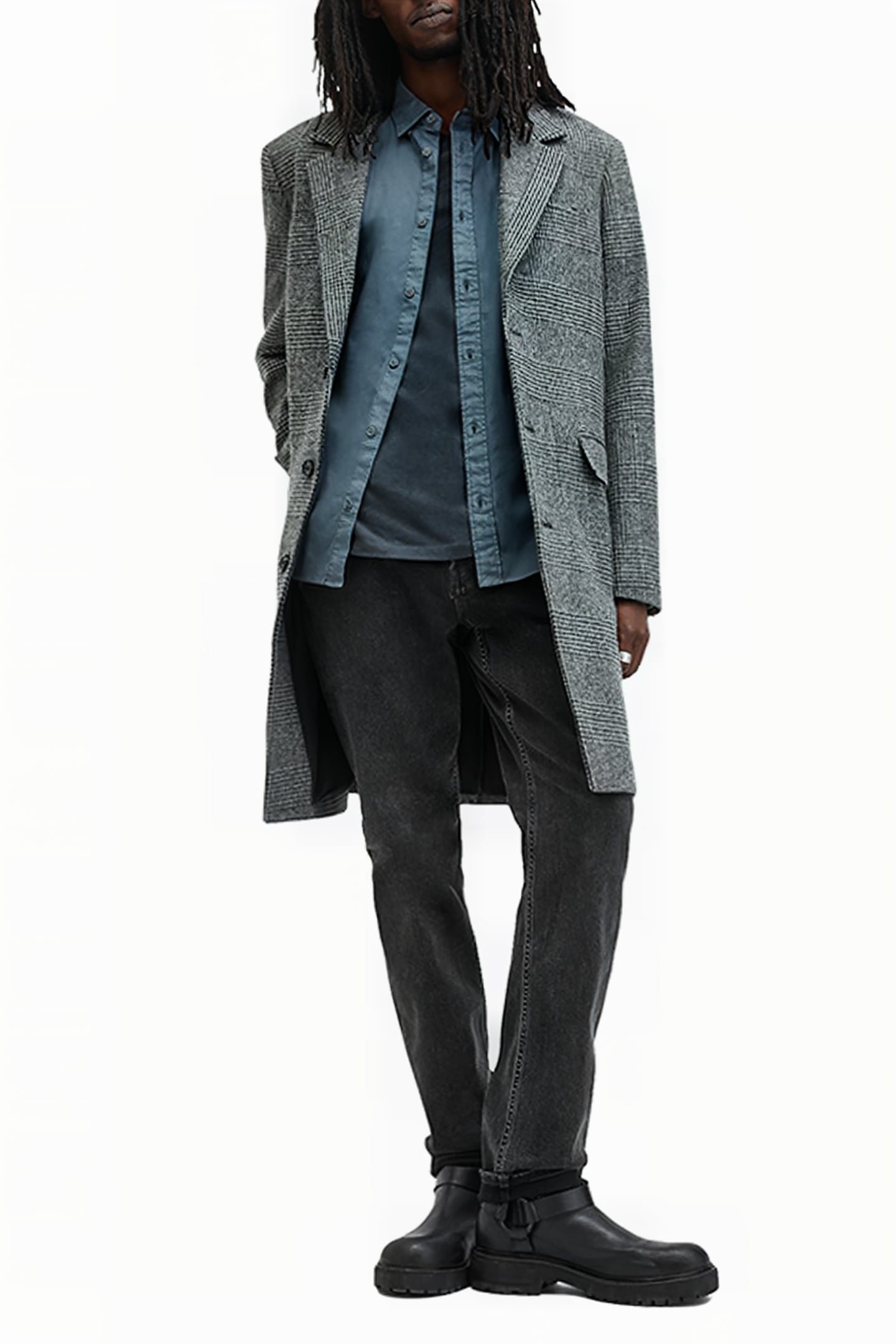 HAWTHORNE LS SHIRT ASHY BLUE 6