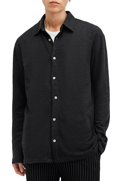 FOSTER LS SHIRT JET BLACK 1