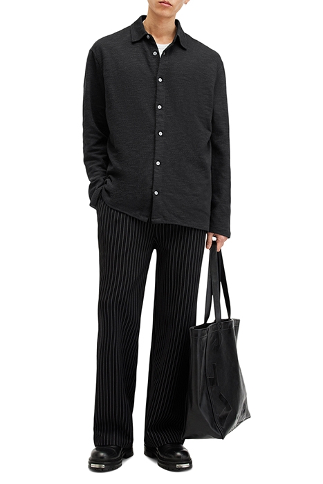 FOSTER LS SHIRT JET BLACK 5