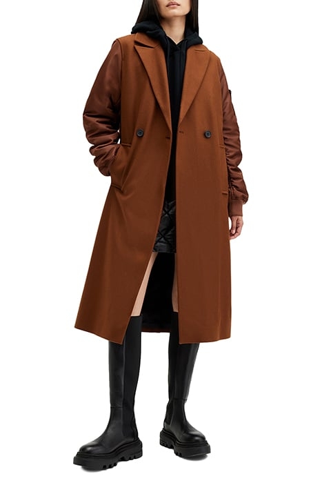 PAULAH COAT SUGAR BROWN 2