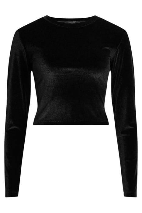 REGINA VELVET TOP BLACK 4