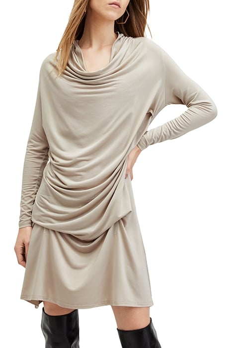 AMEI DRESS ECRU BEIGE 1