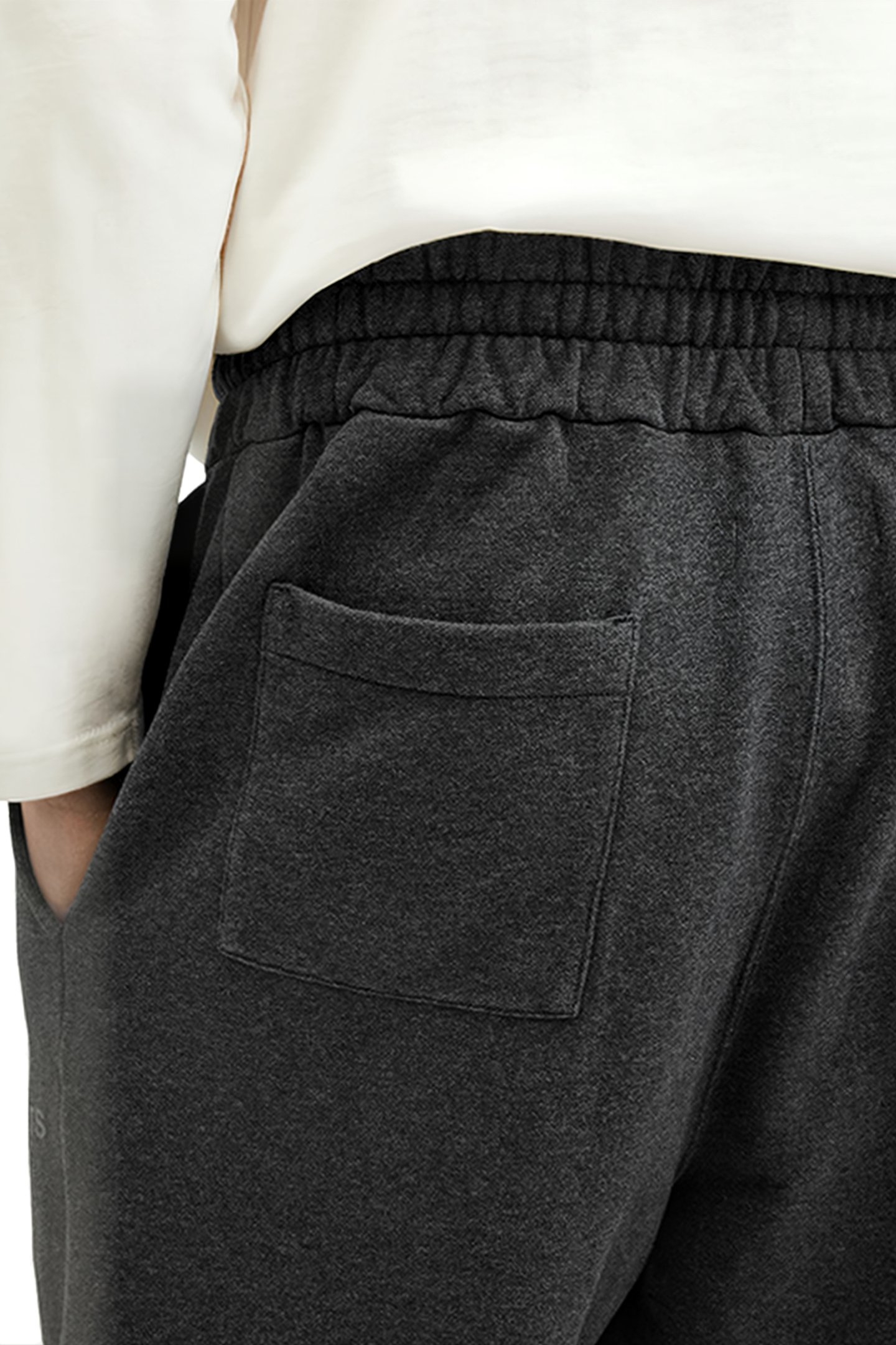 UNDRGRND SWEATPANT GRVSTONE GREY MARL 8