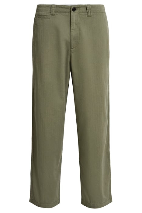 WARDEN TROUSER FADED KHAKI GREEN 5
