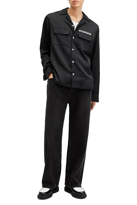 TROYA LS SHIRT JET BLACK 3