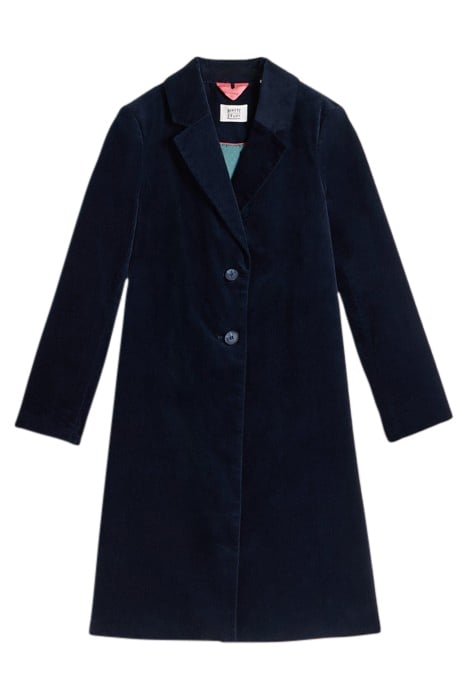 KAMILA VELVET COAT DARK NAVY 3