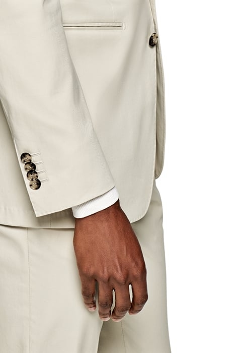 LIGHT BROWN TAILORED FIT HAVANA SUIT 6