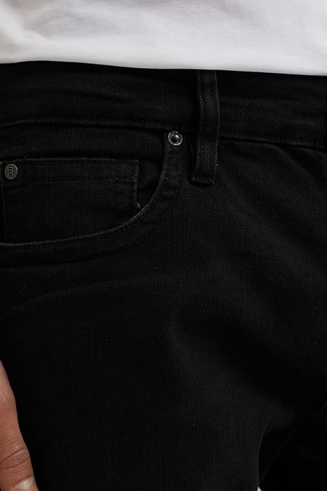 5-POCKET MID WAIST BLACK 5