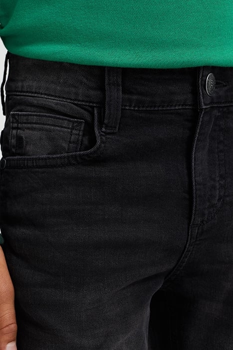 5-POCKET MID WAIST BLACK 5