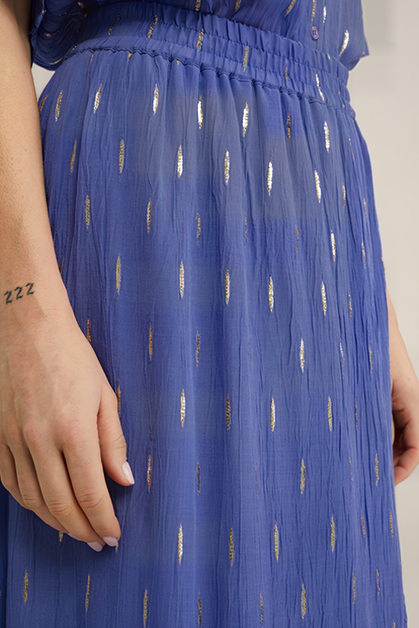 SKIRT MEDIUM LENGTH PURPLE 5