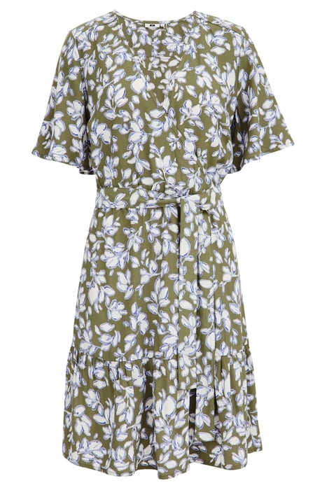 DRESS SHORT OLIVE GREEN 4