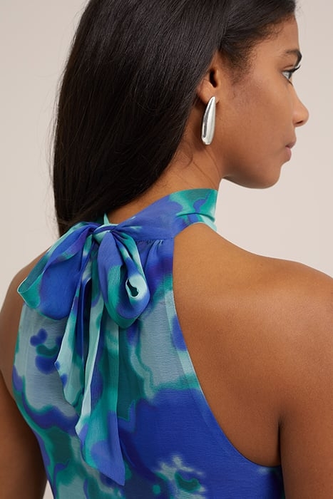 DRESS MAXI LENGTH DARK BLUE 6