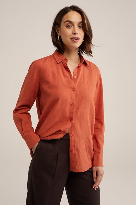 BLOUSE CINNAMON BROWN 1