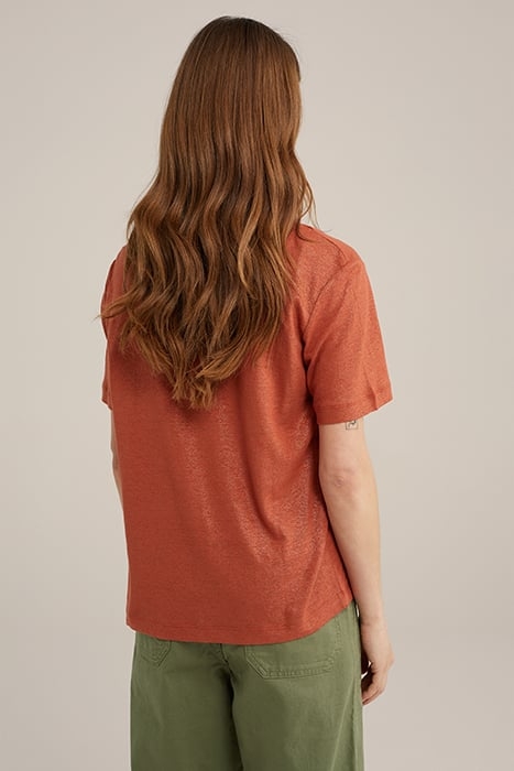 T-SHIRT RUST BROWN 2