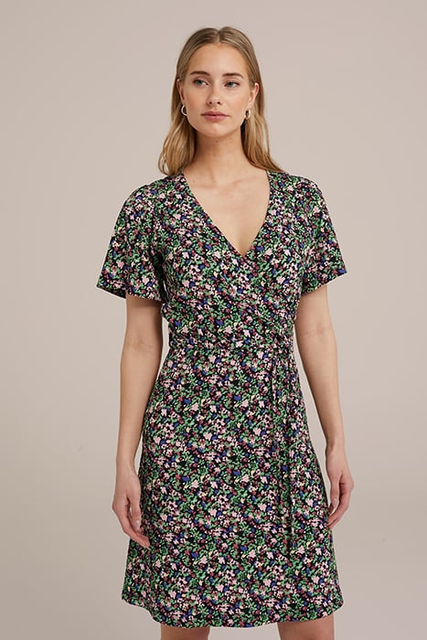 DRESS MIDI MULTI-COLOURED 1