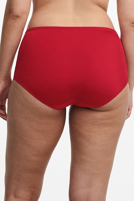 CO BO. FULL BRIEF SUPPORT HIGH W. SCARLET/PEACH 2
