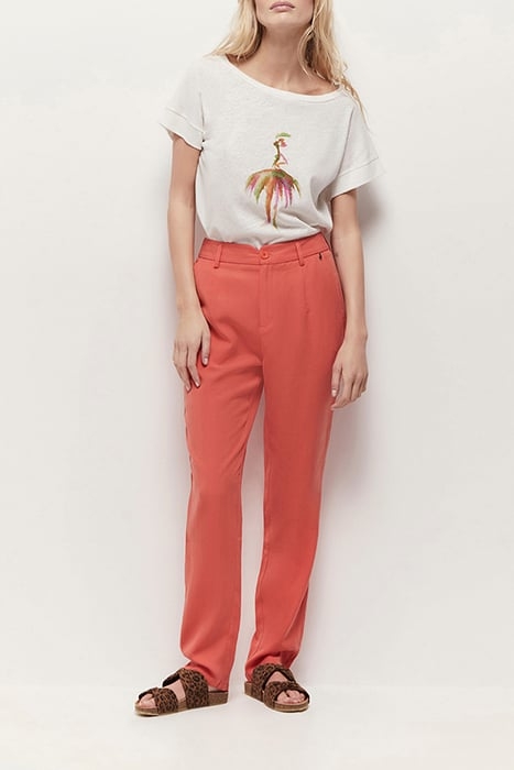 POEME - 7/8TH CORAL NEO-CARROT TROUSERS 3