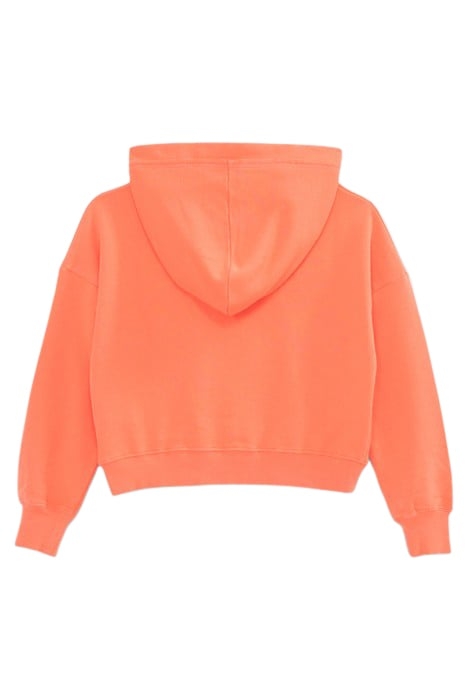 GIRLS’ RED HOODIE WITH SLOGAN STRAWBERRY PRINT 2