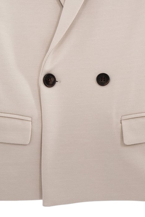 BOYS' BEIGE DOUBLE-BREASTED SUIT JACKET 6