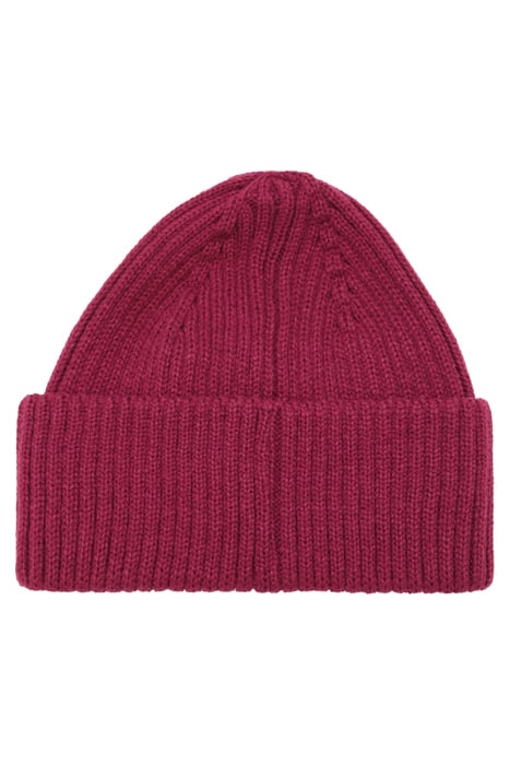 BUTTE FISHERMAN BEANIE WITH FLAG LOGO RED VIOLET 2