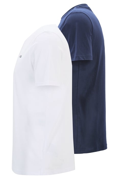 BROD TEE / DOUBLE PACK BLACK IRIS-BRIGHT WHITE 6