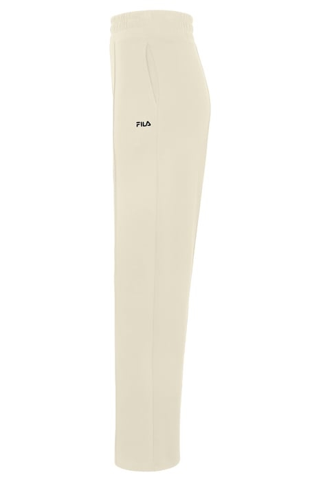 LAUKA WIDE TRACK PANTS ANTIQUE WHITE 3