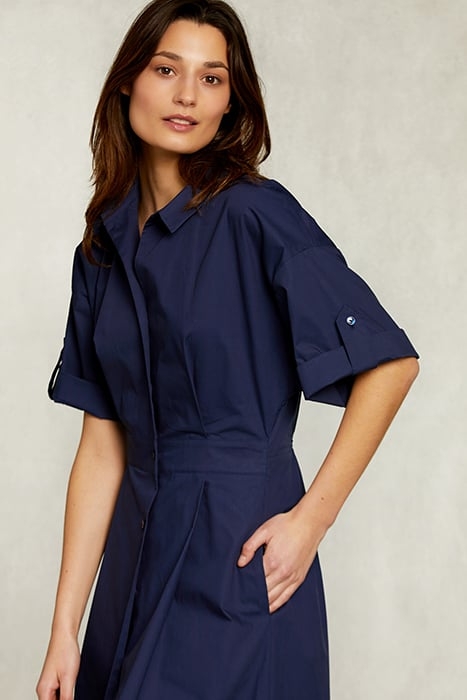 BLUE LONG DRESS WITH BUTTONS BLUE 3