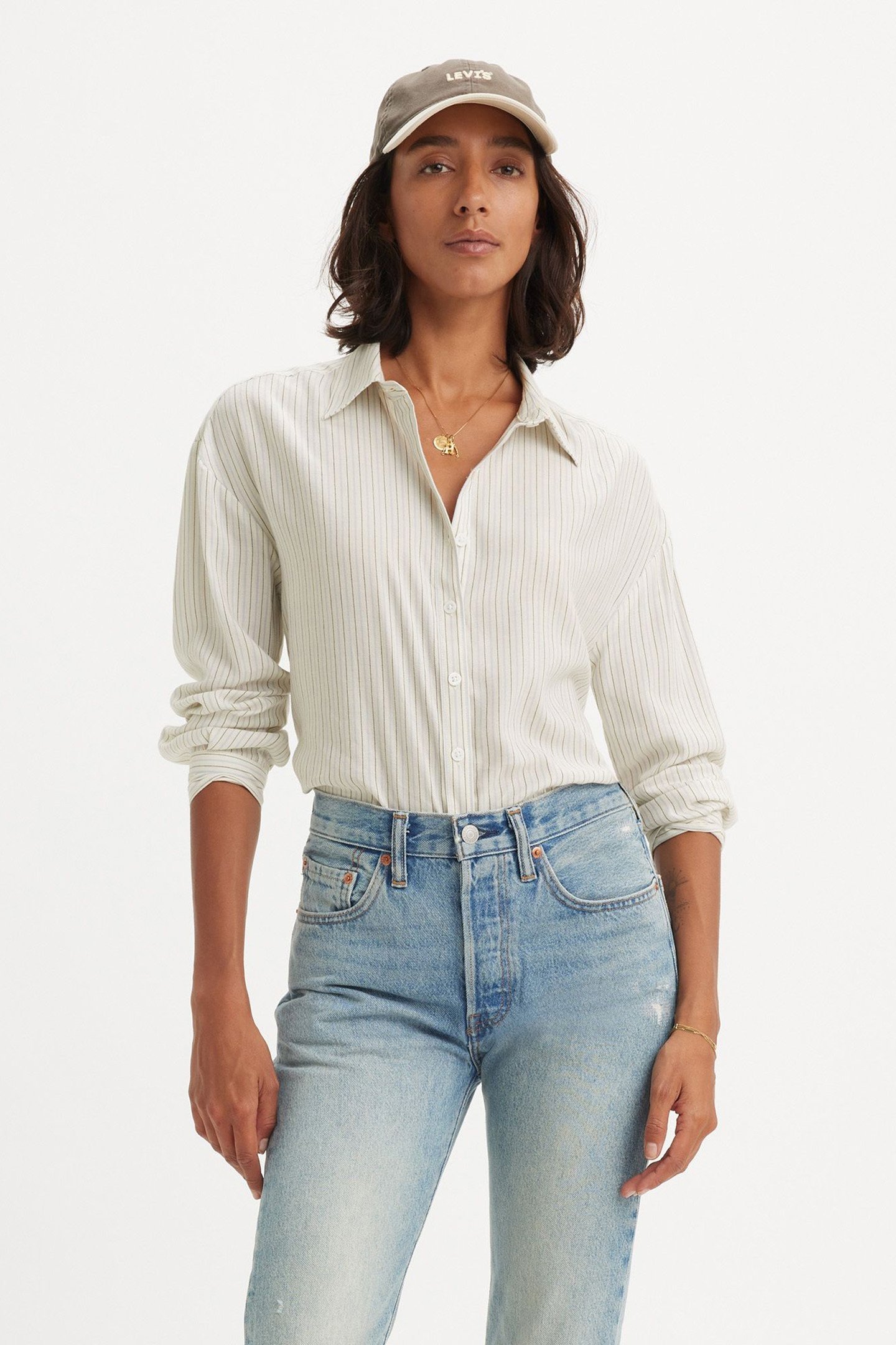 ODESSA LS SHIRT POSEY STRIPE SUGAR SWIZZ 1