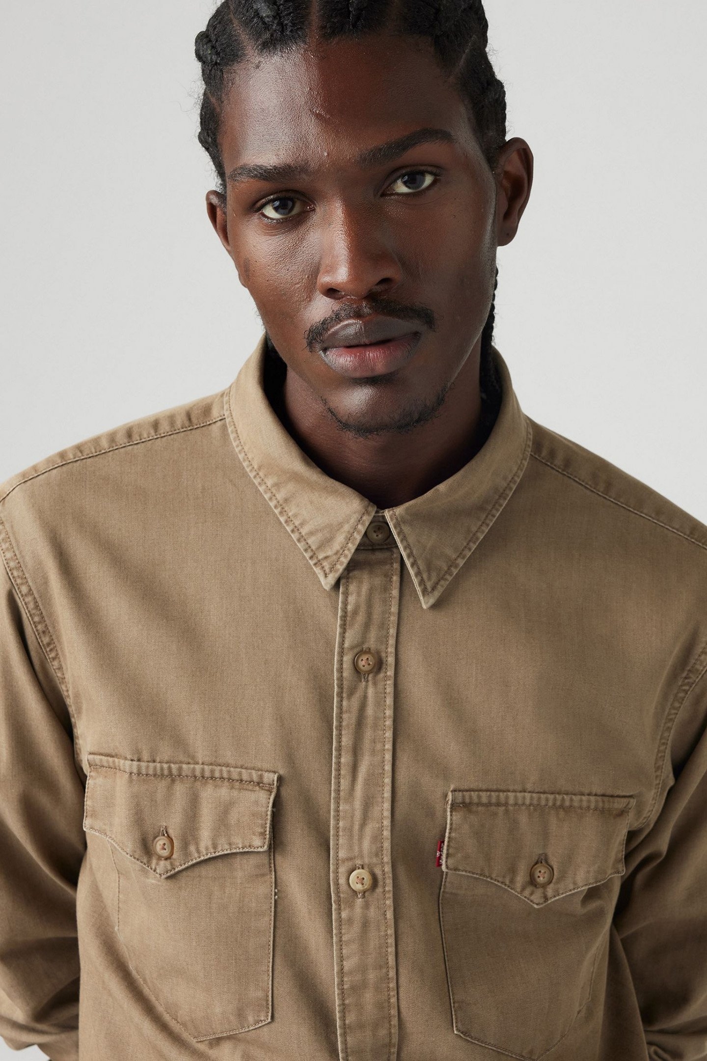 RELAXED FIT LIGHTWEIGHT WESTERN SHIRT 6