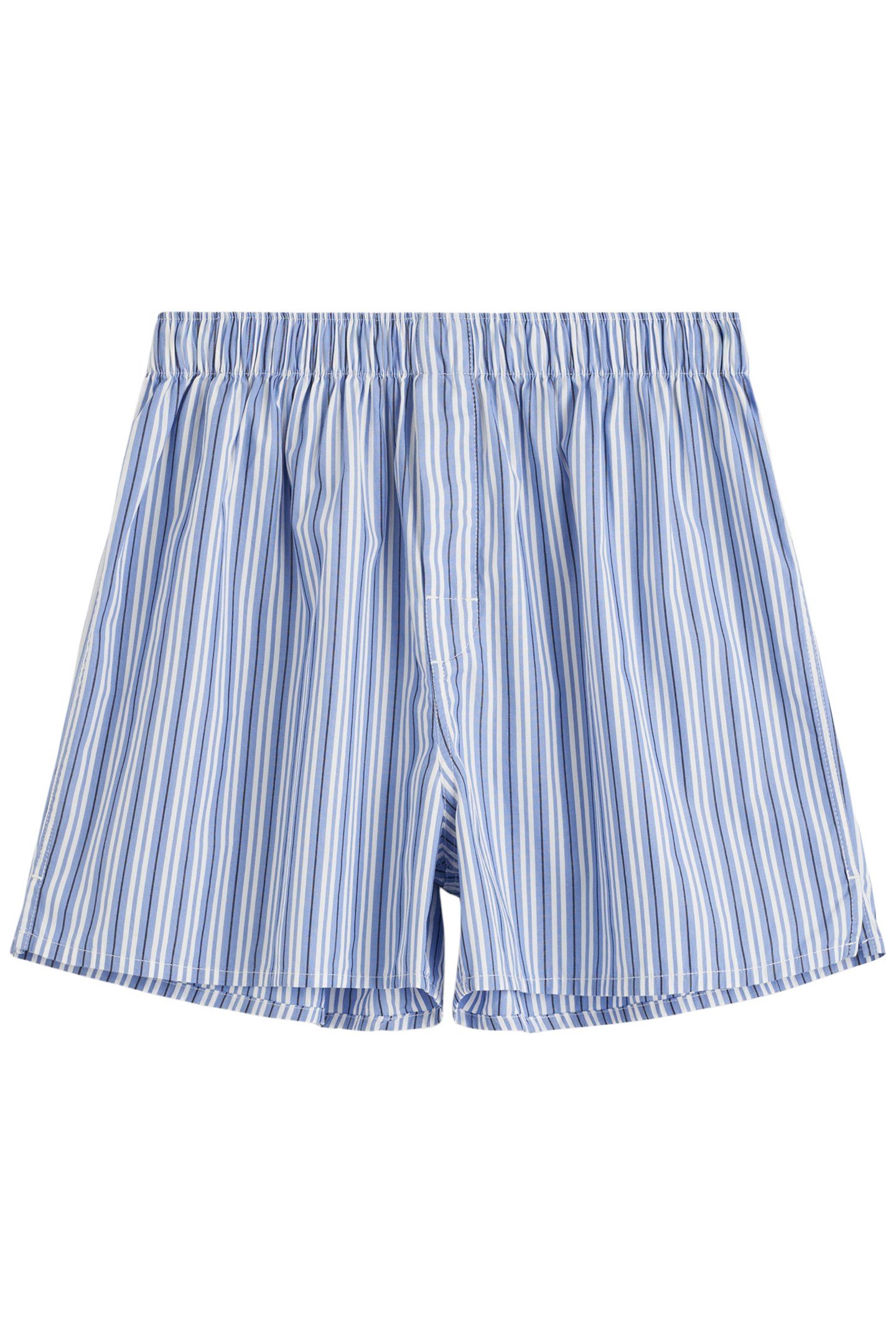 UNISEX POPLIN, PYJAMAS BOXERS PENNY STRIPES 1