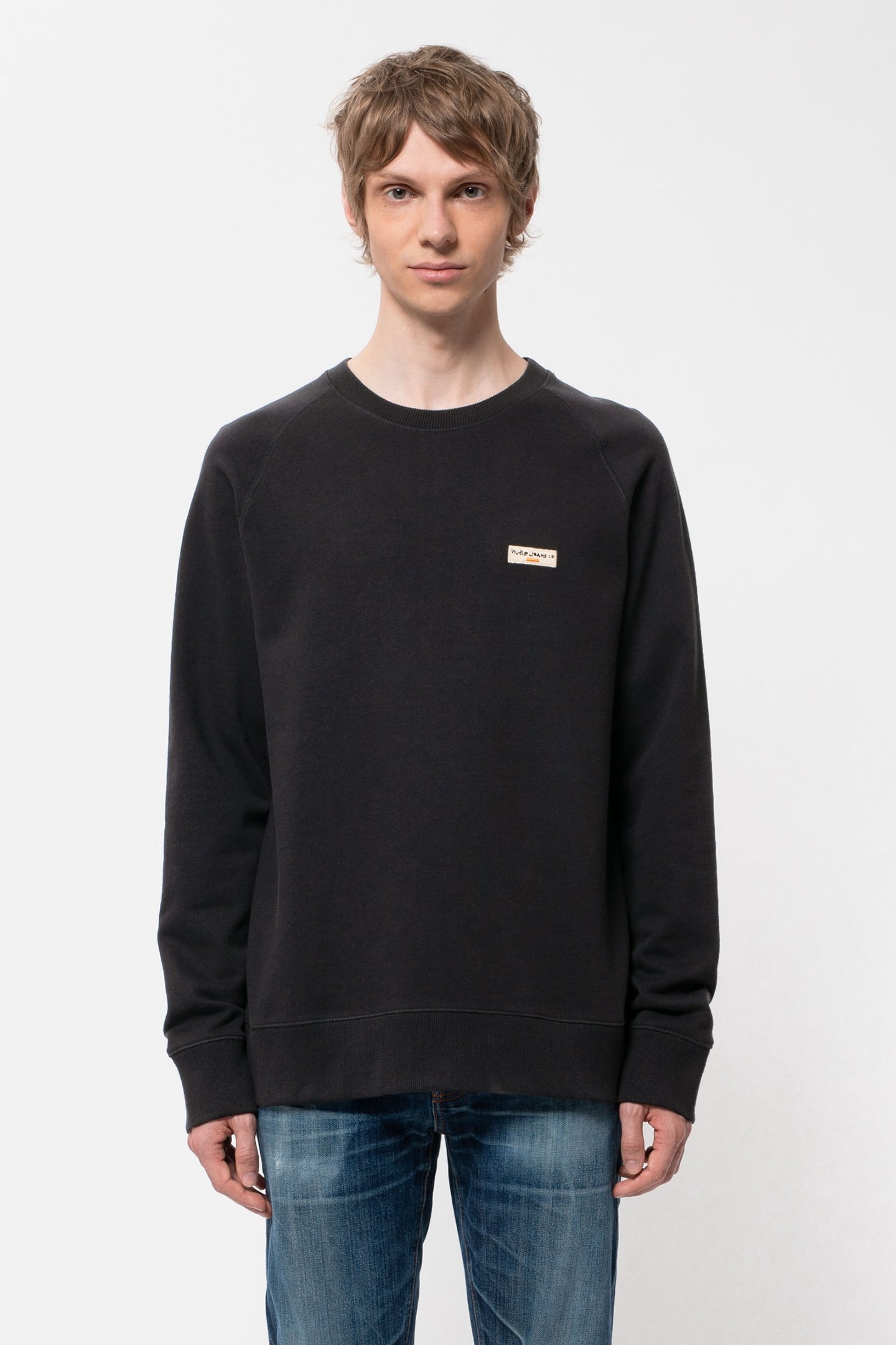 SAMUEL LOGO SWEATSHIRT BLACK 1