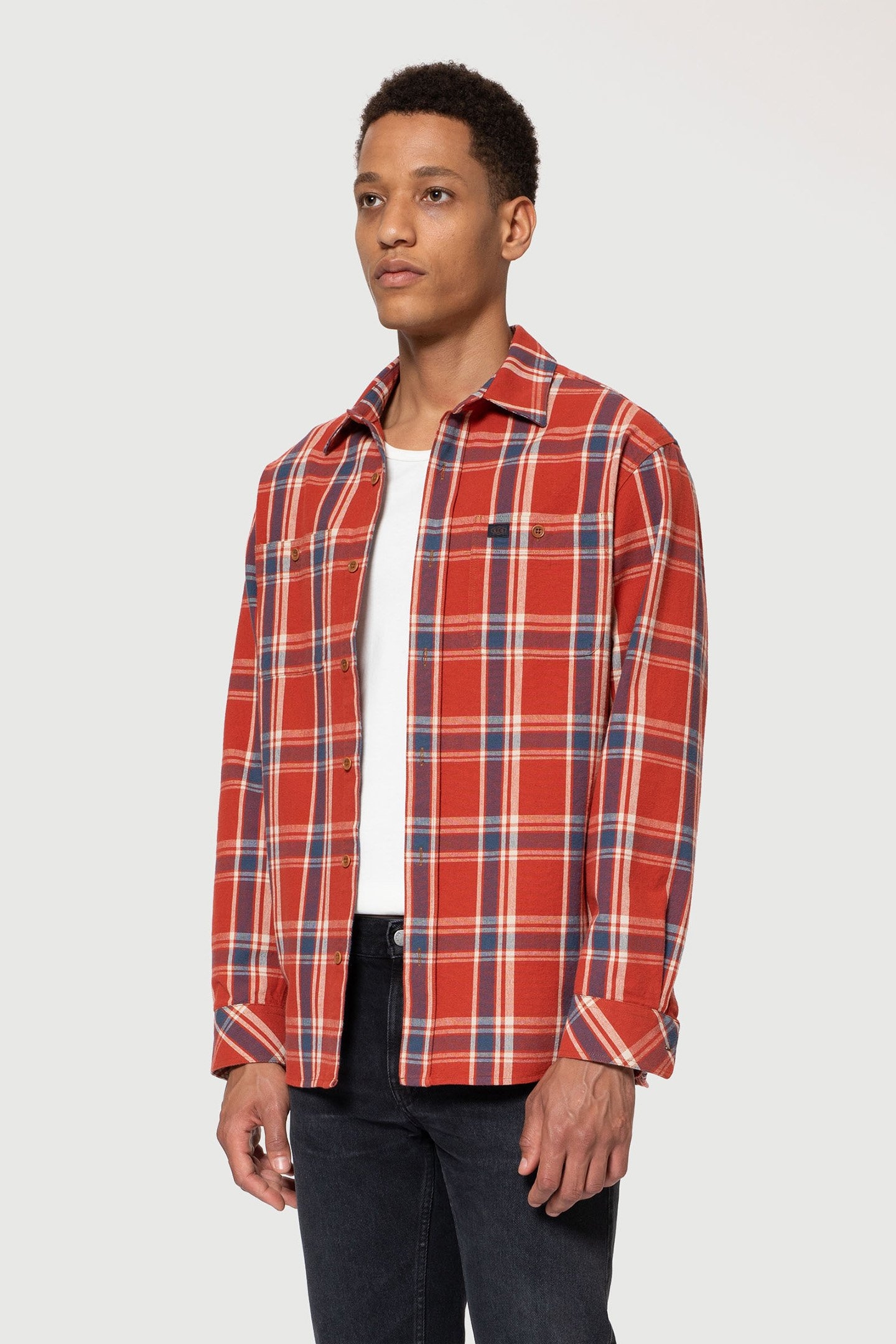 FILIP BASKET PLAID RED 4